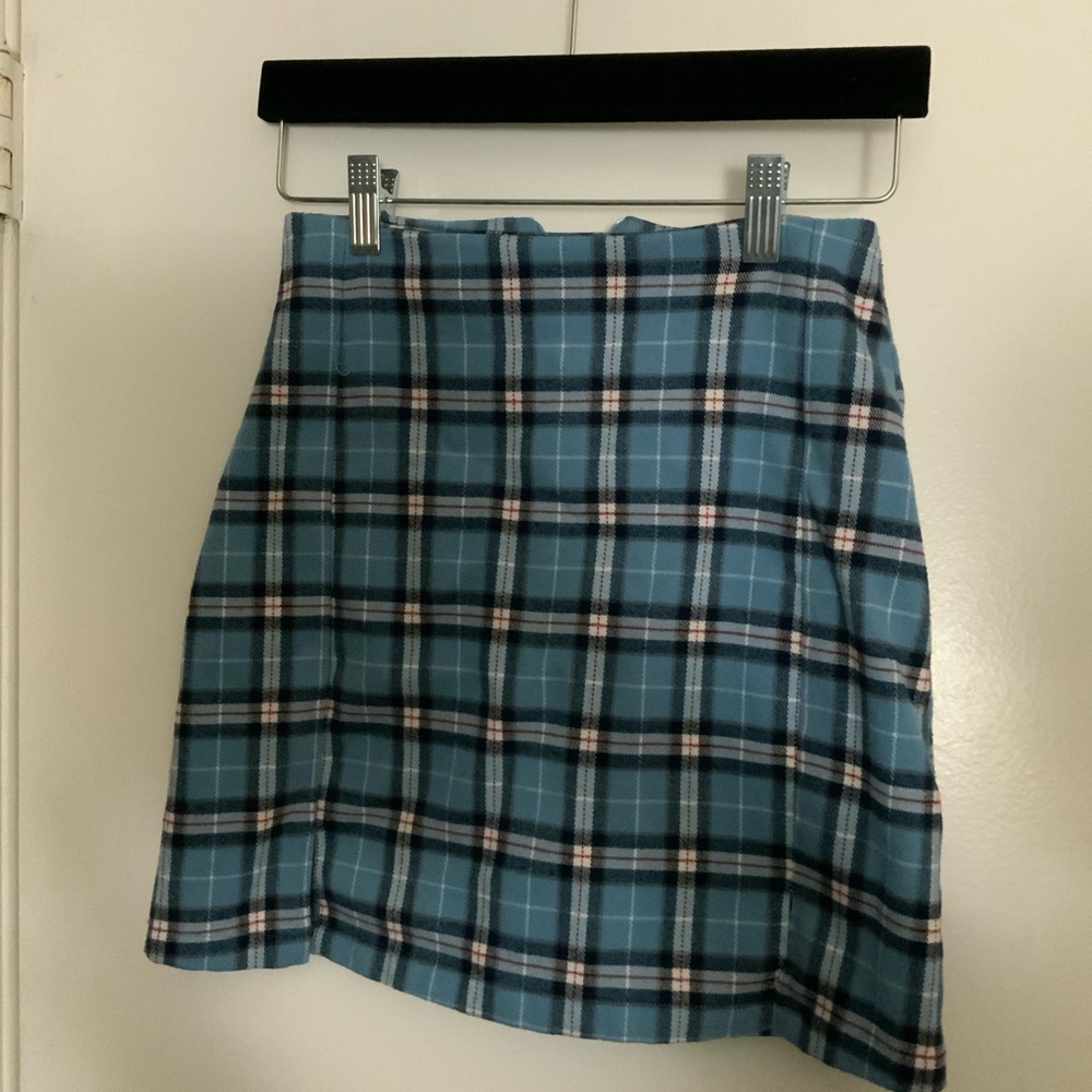 John Galt Plaid Skirt